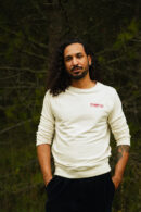 sweat-shirt-homme-blanc-impression-coeur-rouge-dos sweat-shirt-homme-blanc-impression-coeur-rouge-dos