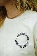 t-shirt-creme-impression-tes-yeux-orages-m-en-kilometre t-shirt-creme-impression-tes-yeux-orages-m-en-kilometre