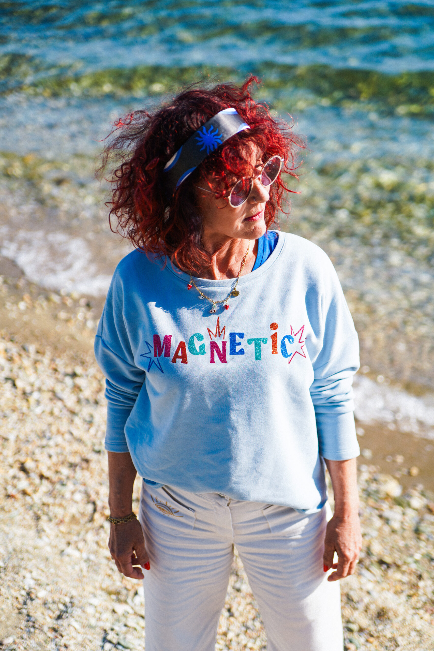 Magnetic Boom - Sweat bleu ciel