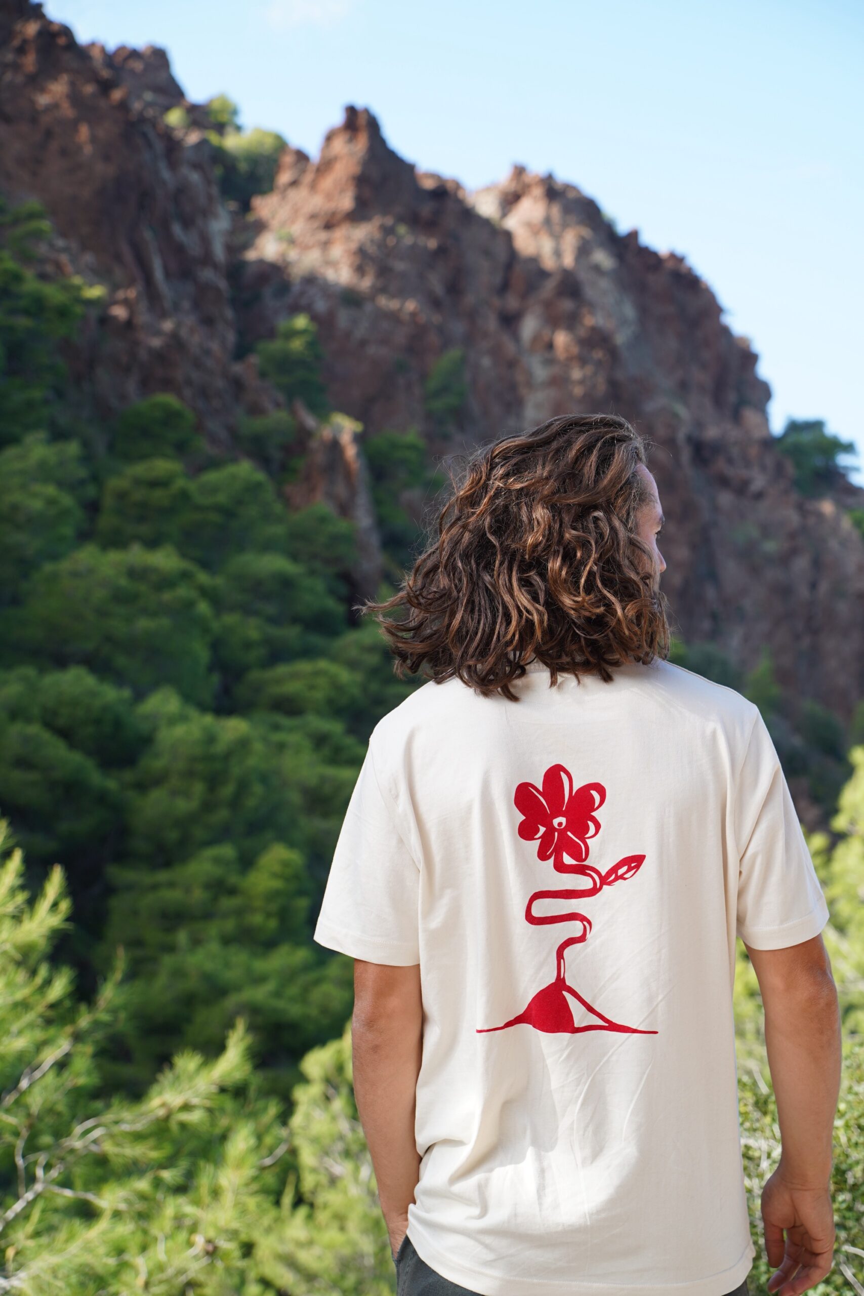 Volcan - Tee-shirt oversize blanc