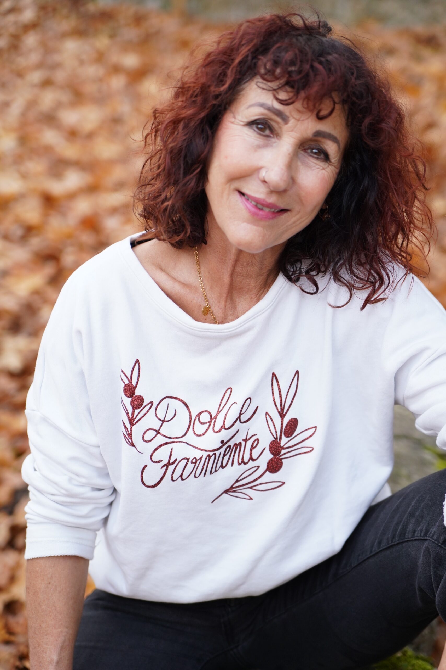 Dolce farniente – Sweat blanc